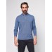 Movement™ Long-Sleeve Polo (Tall) - Sea Navy Melange